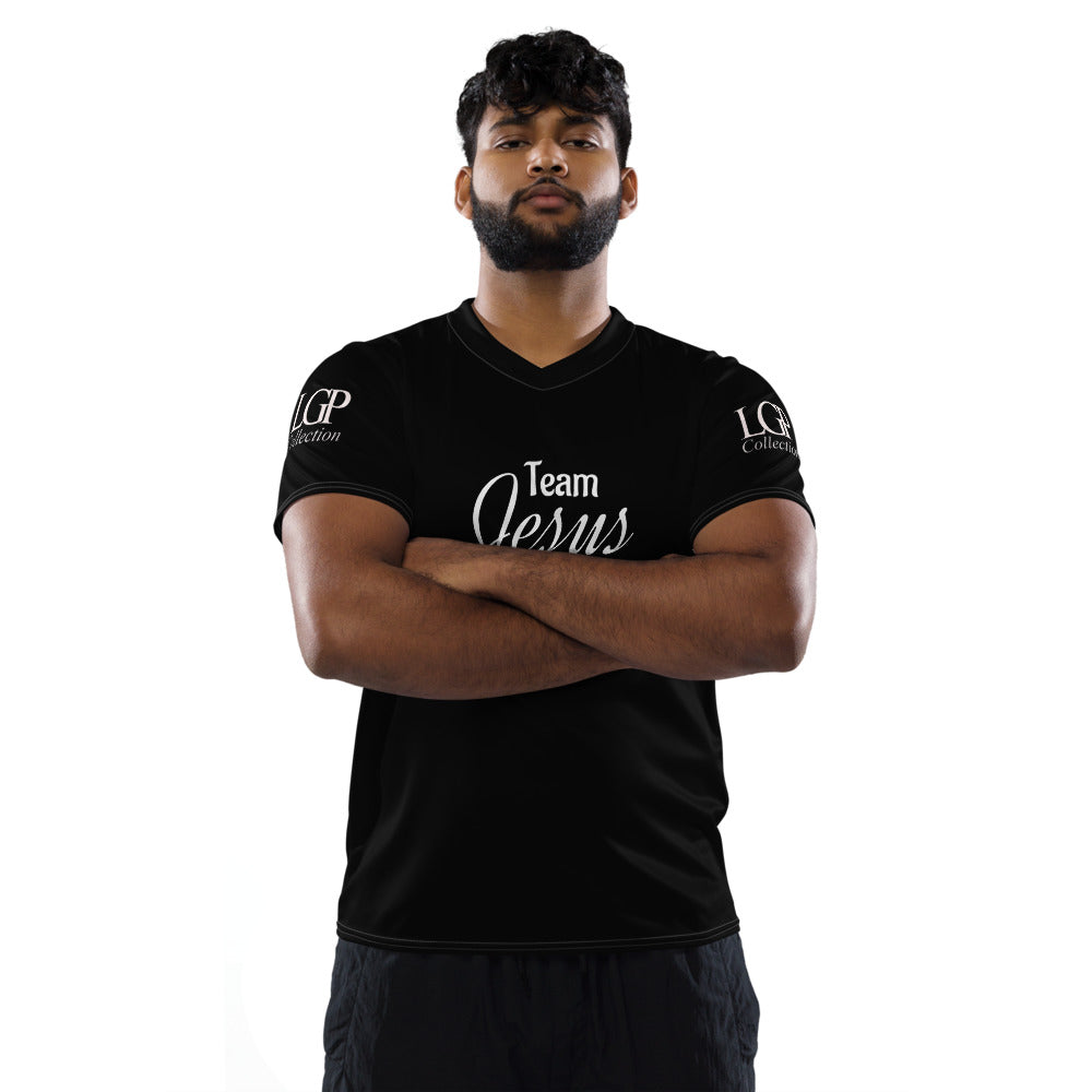 LGP Collection ( Jesus ) Recycled unisex sports jersey