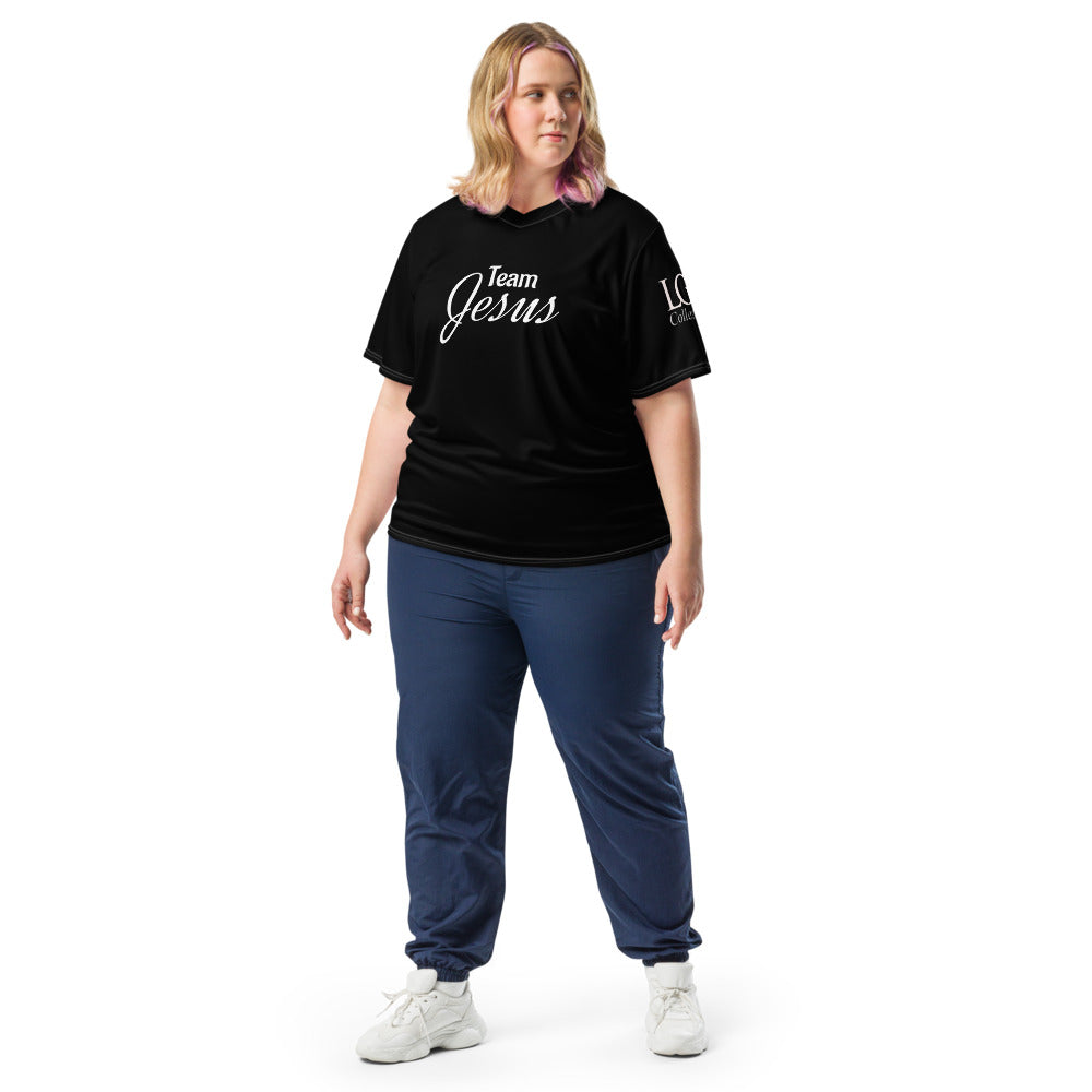 LGP Collection ( Jesus ) Recycled unisex sports jersey