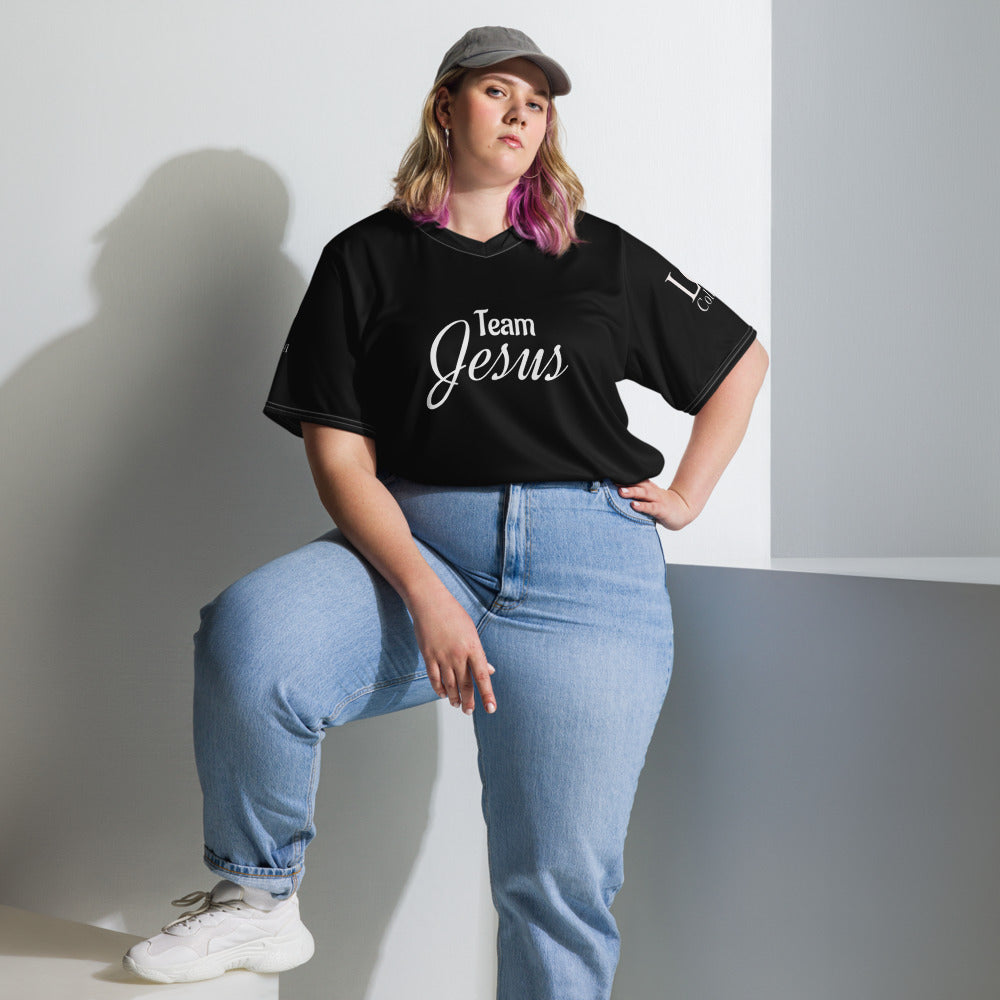 LGP Collection ( Jesus ) Recycled unisex sports jersey