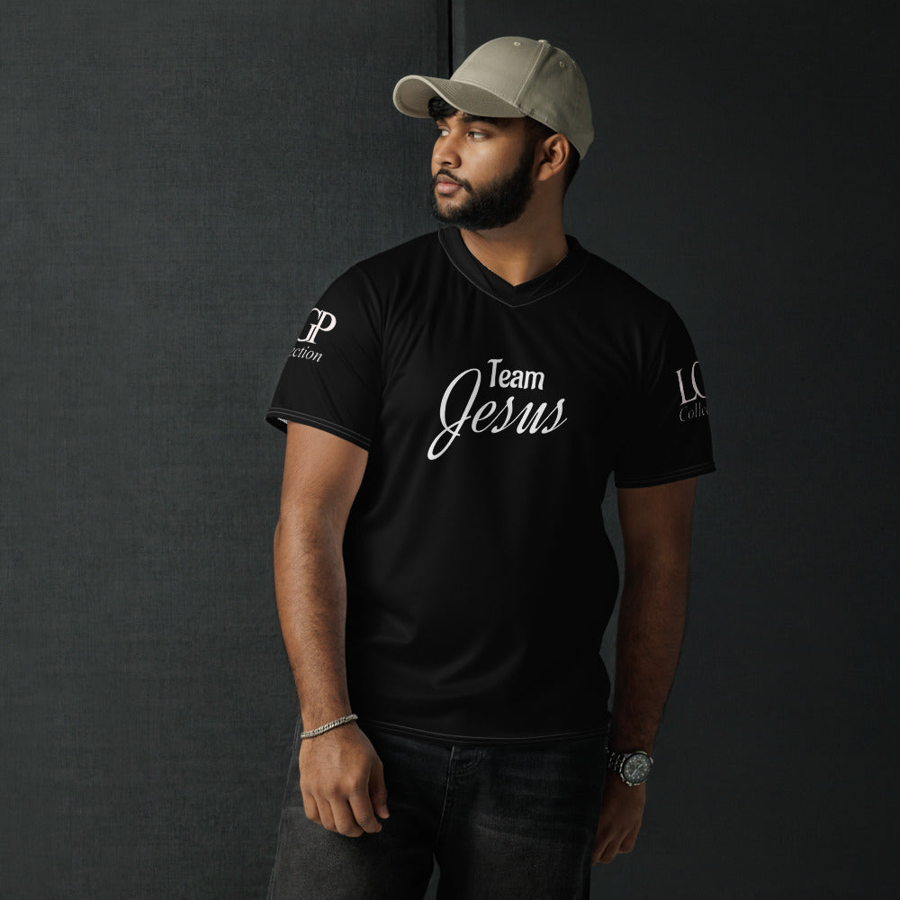 LGP Collection ( Jesus ) Recycled unisex sports jersey