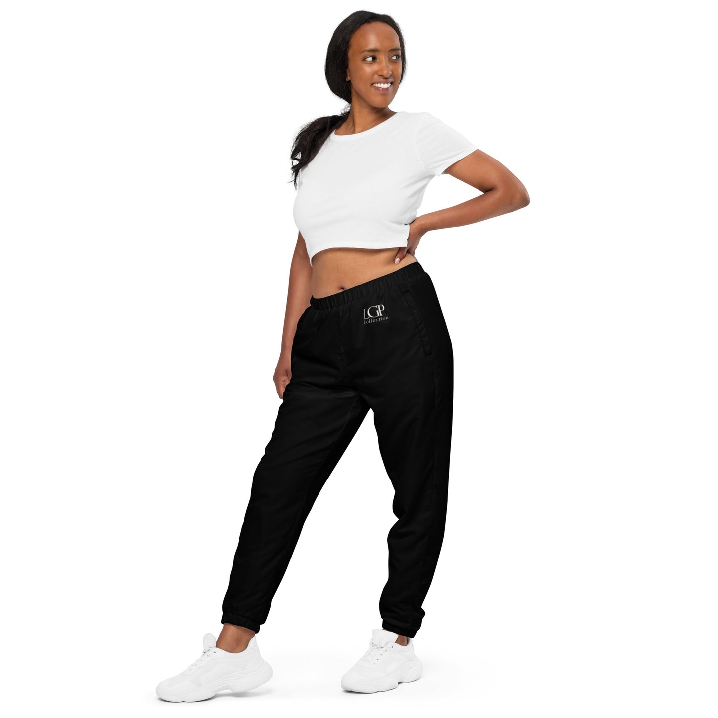 LGP Collection Black Unisex track pants